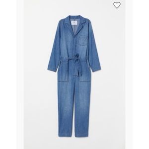 Denim Jumpsuit (Missing Waist Tie)